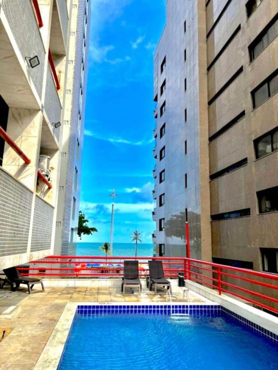 Апартаменты Flat Vista Mar Boa Viagem Ресифи Экстерьер фото
